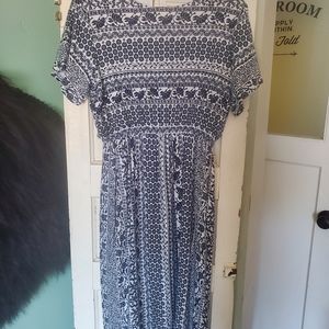 Piper and scoot midi dress